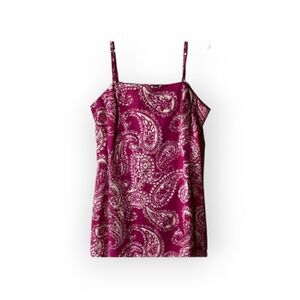 Ralph Lauren Fuchsia Paisley Mini Dress
